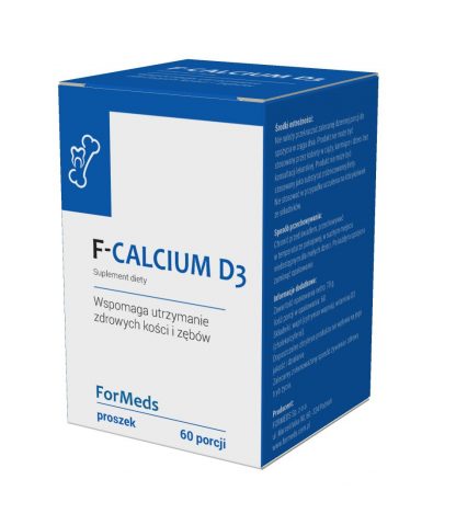 F-CALCIUM D3- zdrowe kości – ForMeds, 60 porcji