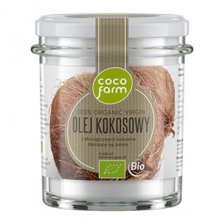 BIO Olej kokosowy 100% Organic Virgin – Coco Farm, 240 g