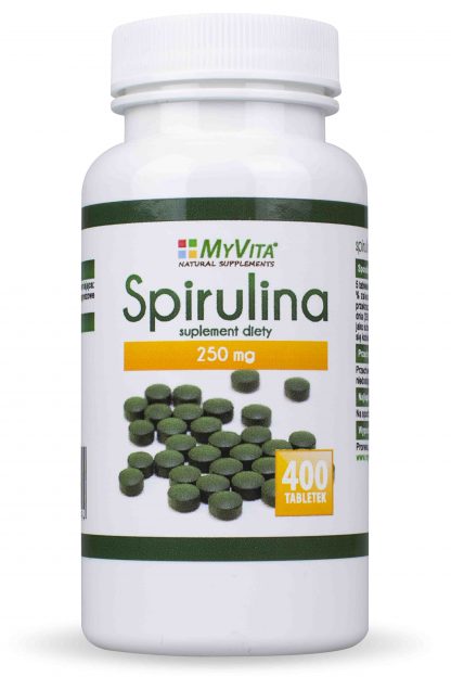 Spirulina – MyVita, 400 tabletek
