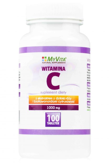 Witamina C – MyVita, 100 tabletek
