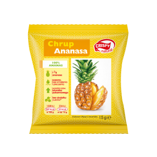 Chipsy z ananasa – Crispy Natural, 15g – Crispy Natural, 15g