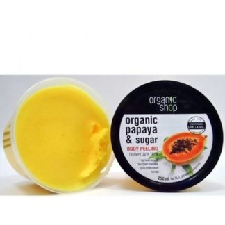 Peeling do ciała soczysta papaja – Organic Shop, 250 ml – Organic Shop, 250 ml