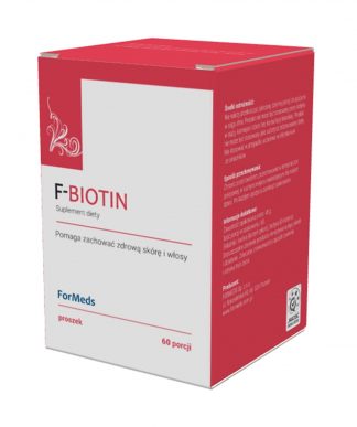 F- Biotin- piękne włosy – ForMeds, 60 porcji
