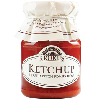 Ketchup naturalny – Krokus, 180 g