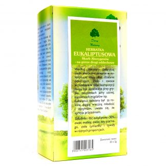 Herbatka Eukaliptusowa Eko – Dary Natury, 25 saszetek po 2g