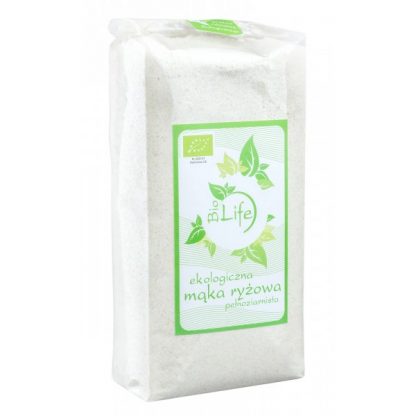 Mąka ryżowa pełnoziarnista BIO – BioLife, 500 g
