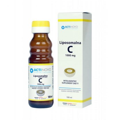 Liposomalna witamina C 1000mg – wysoka przyswajalność – ActiNovo, 100 ml