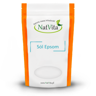 Sól Epsom – siarczan magnezu siedmiowodny – Natvita, 700 g