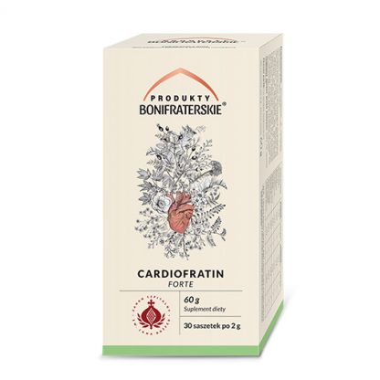 Cardiofratin – Produkty Bonifraterskie, 30 saszetek po 2 g
