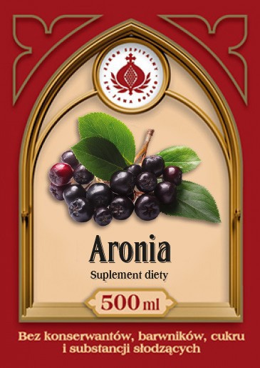Aronia sok – Produkty Bonifraterskie, 500 ml